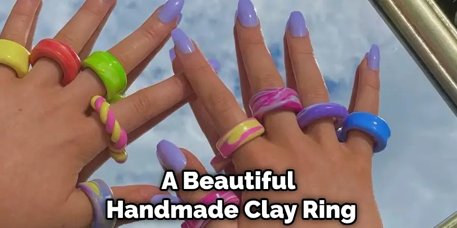 A Beautiful Handmade Clay Ring