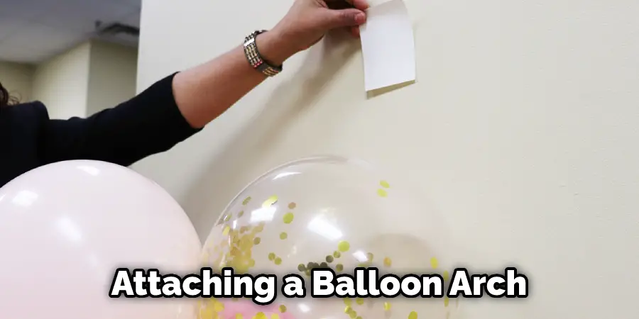 Attaching a Balloon Arch