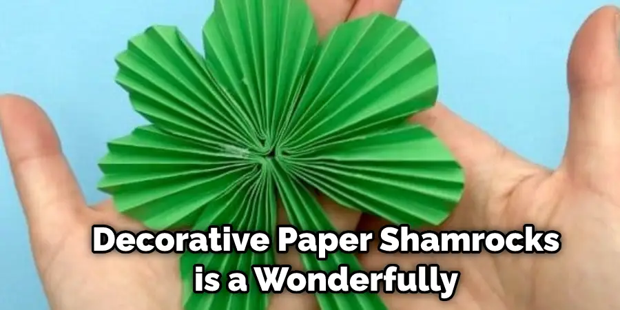 Decorative Paper Shamrocks is a Wonderfully 