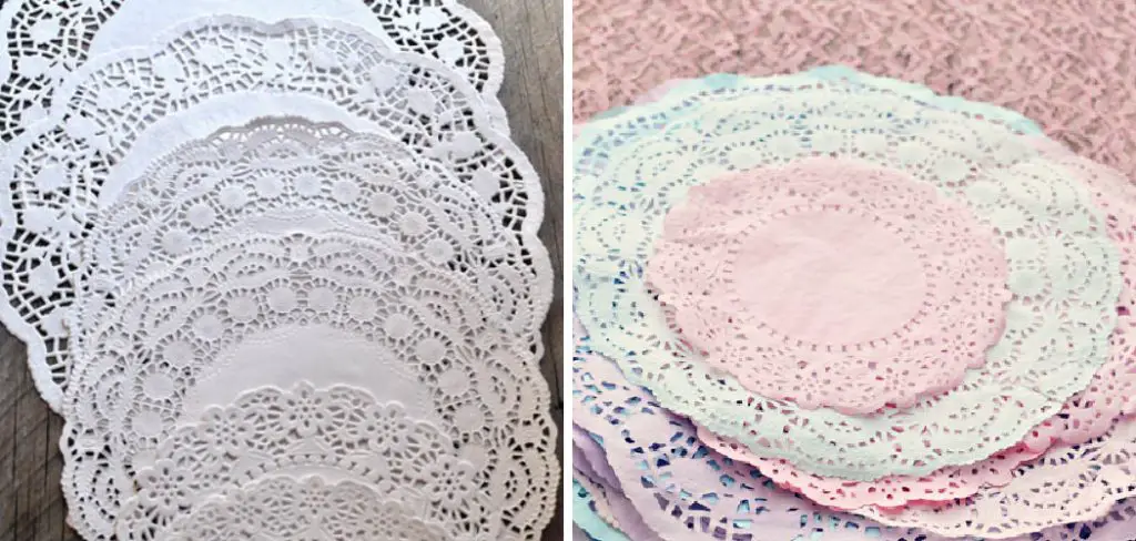 How to Dye Paper Doilies