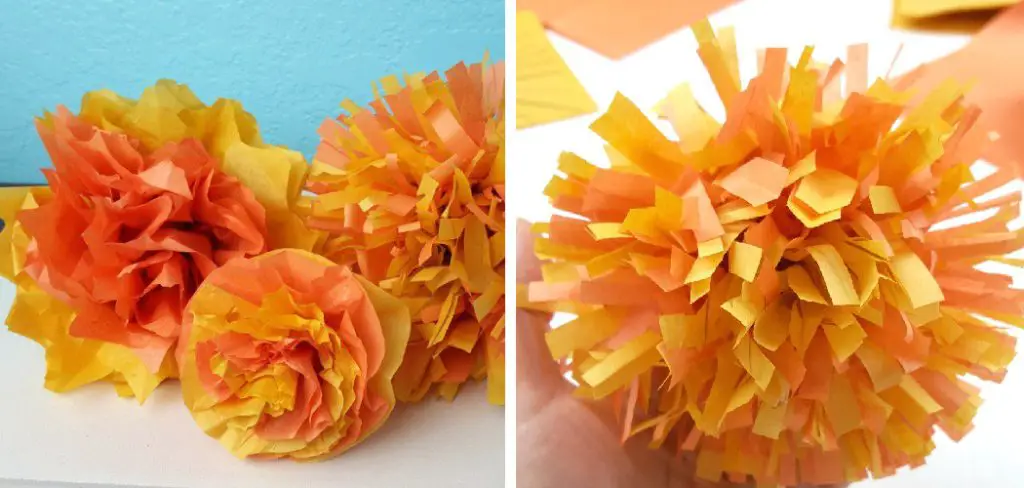 How to Make Marigolds Out of Paper