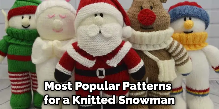 Most Popular Patterns for a Knitted Snowman