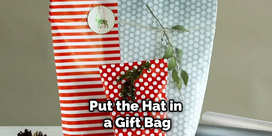 Put the Hat in a Gift Bag