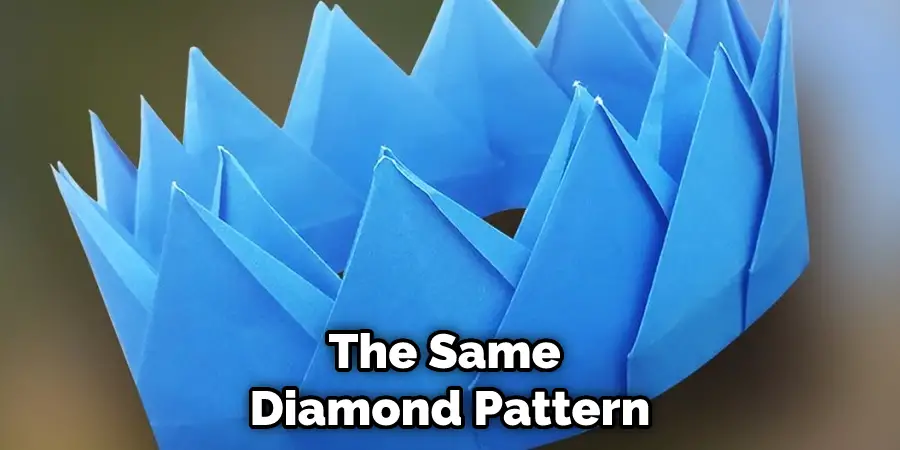 The Same Diamond Pattern