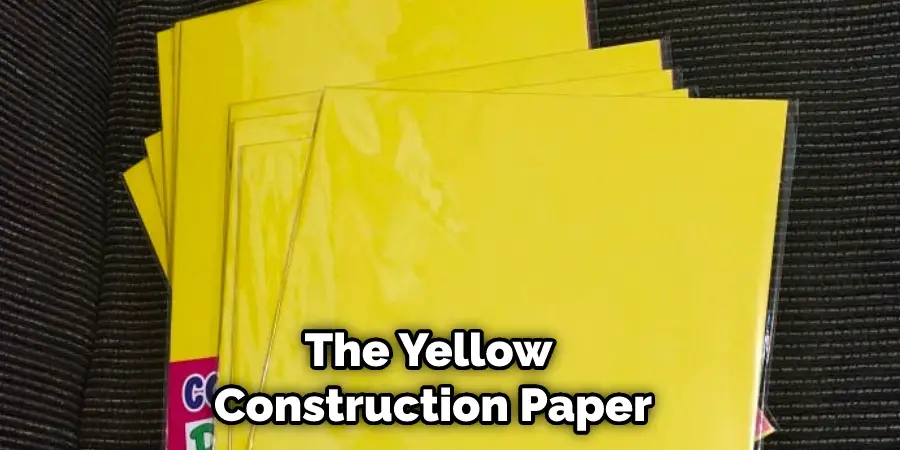 The Yellow Construction Paper