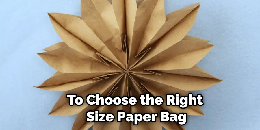 To Choose the Right Size Paper Bag