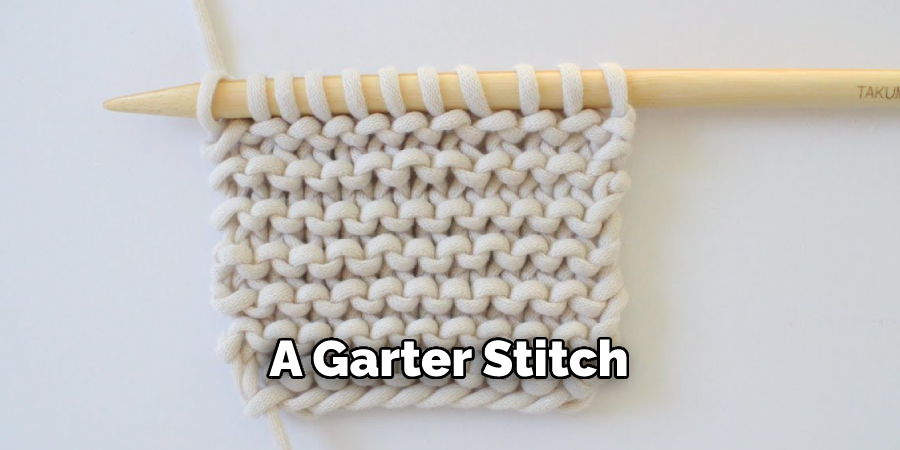 A Garter Stitch
