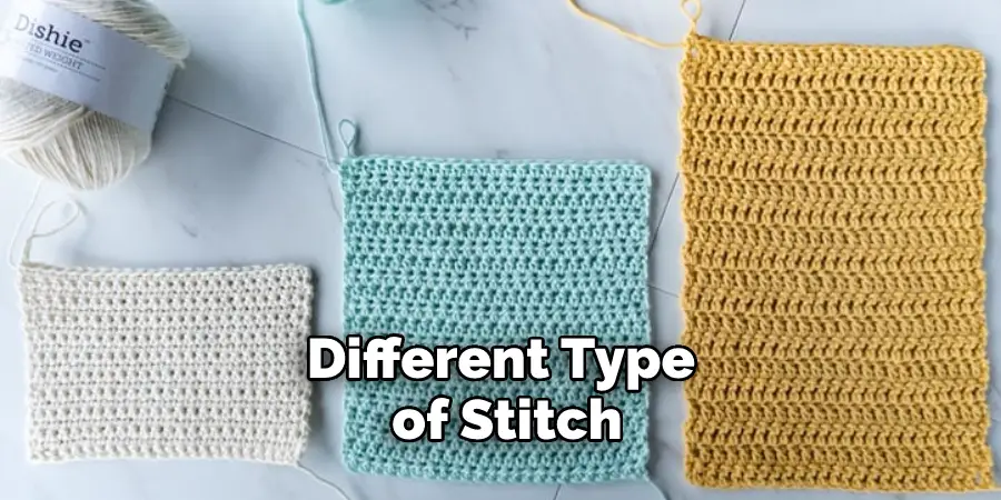 Different Type of Stitch