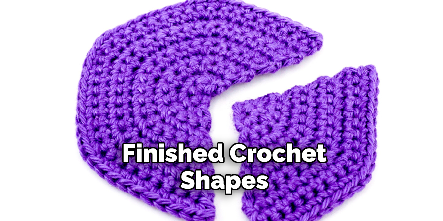  Finished Crochet Shapes