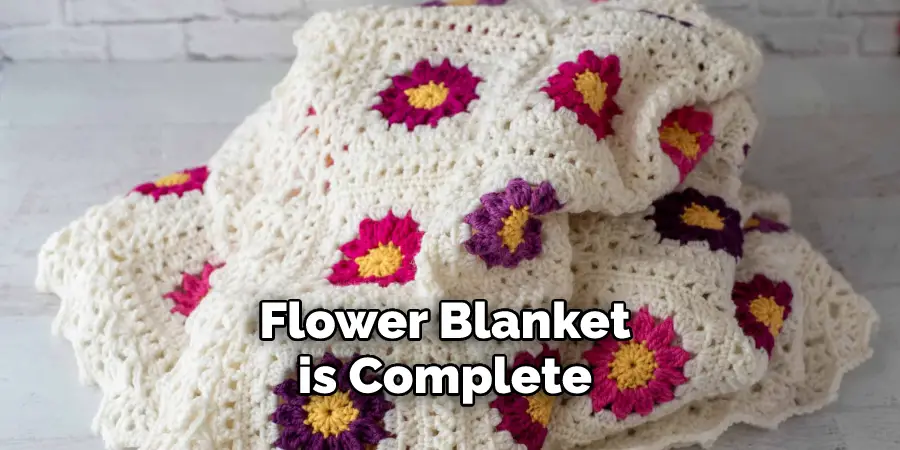  Flower Blanket is Complete