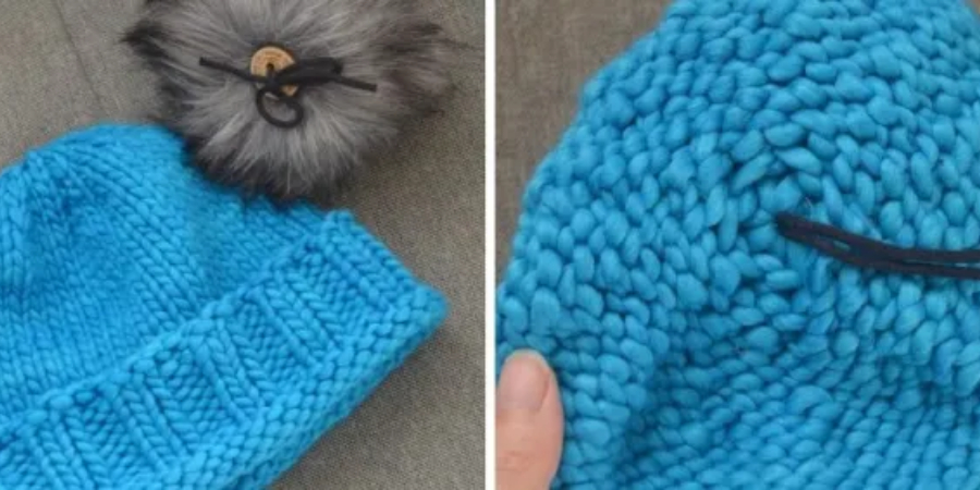 How to Attach Pom Pom to Hat