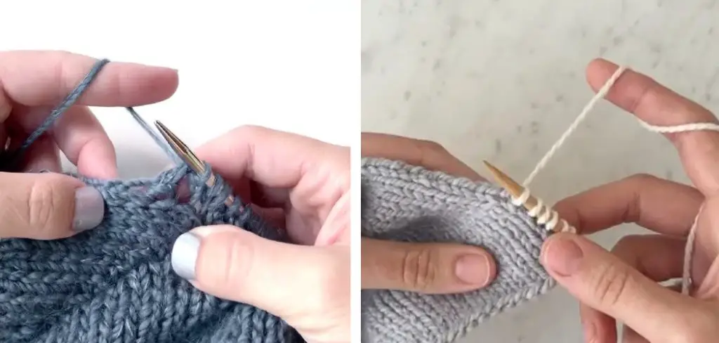 How to Pick Up Stitches for Border