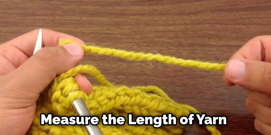 Measure the Length of Yarn 