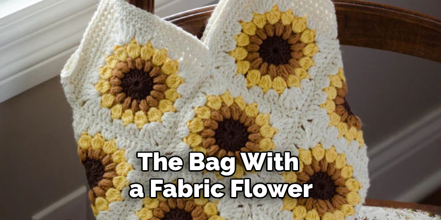 The Bag With a Fabric Flower