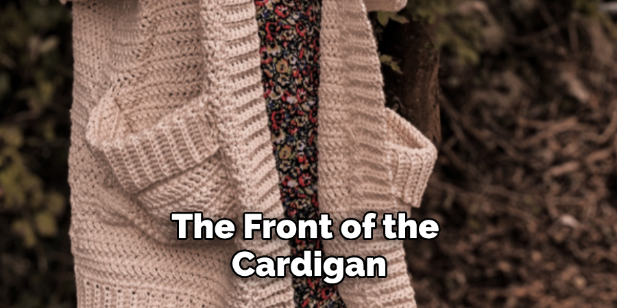 The Front of the Cardigan