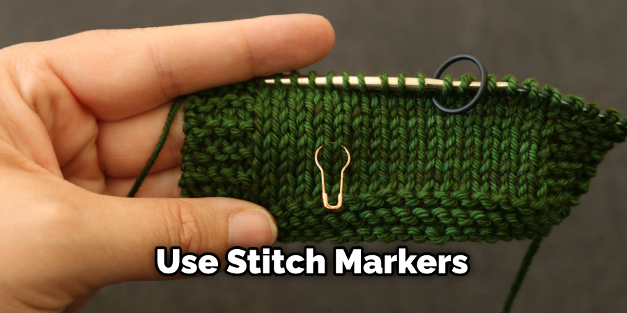 Use Stitch Markers