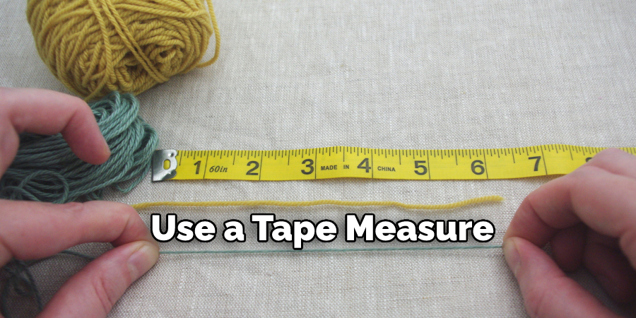 Use a Tape Measure