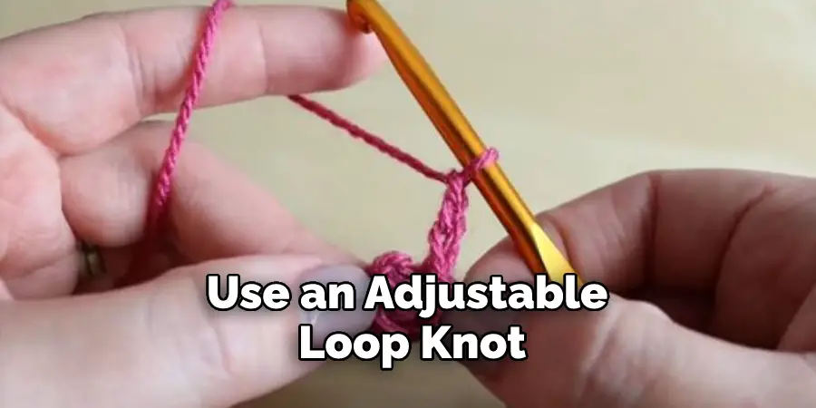 Use an Adjustable Loop Knot