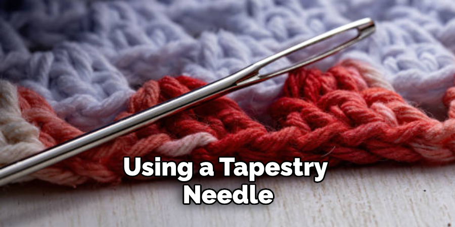 Using a Tapestry Needle