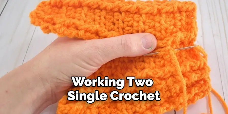 Working Two Single Crochet