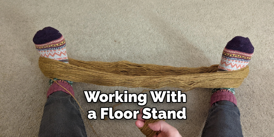 Working With a Floor Stand