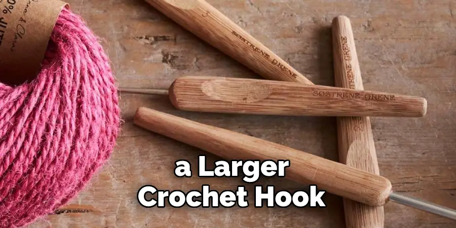  a Larger Crochet Hook