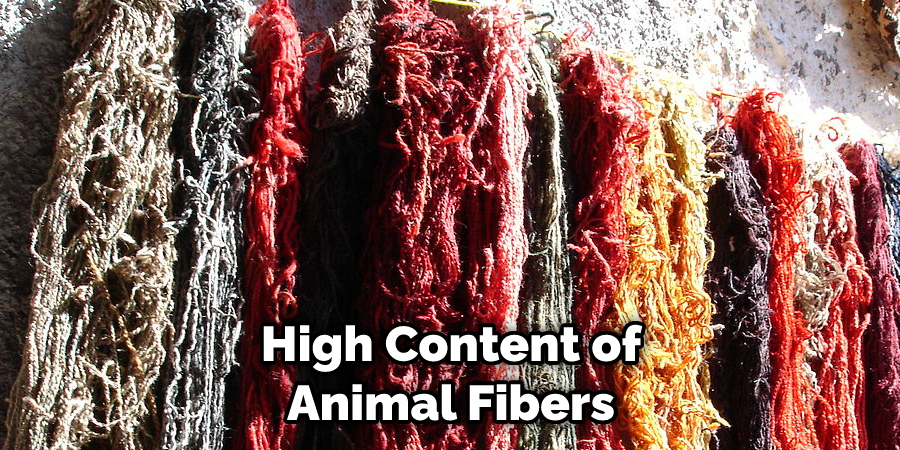 High Content of Animal Fibers