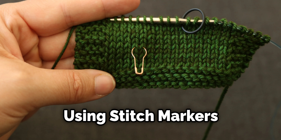 Using Stitch Markers
