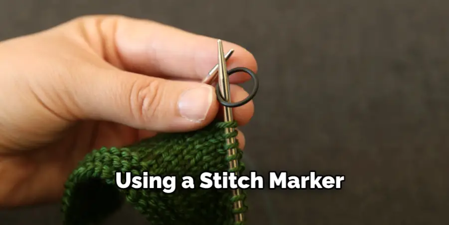 Using a Stitch Marker