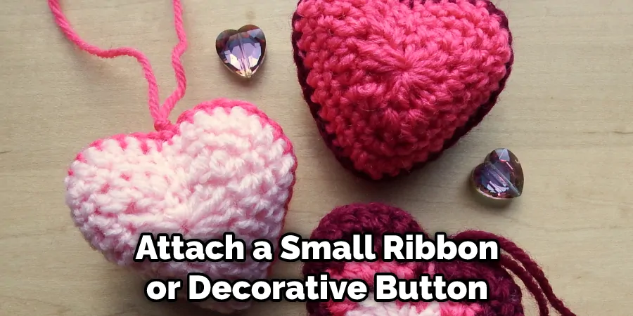 Attach a Small Ribbon or Decorative Button