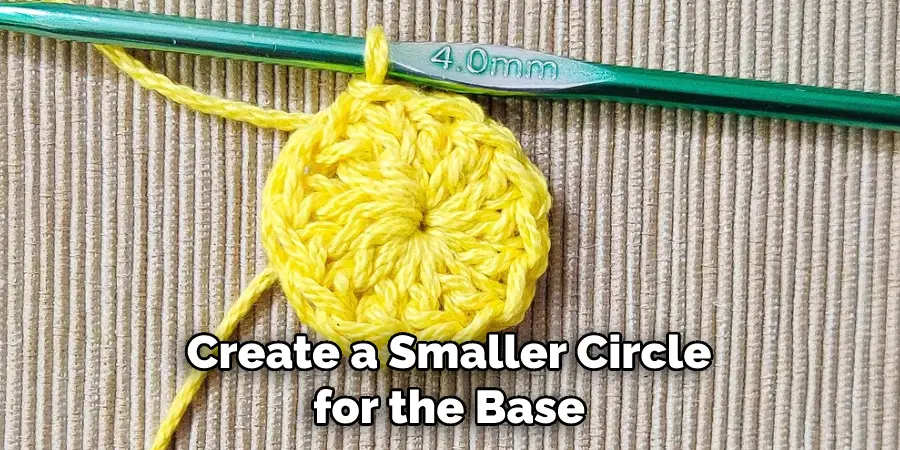 Create a Smaller Circle for the Base