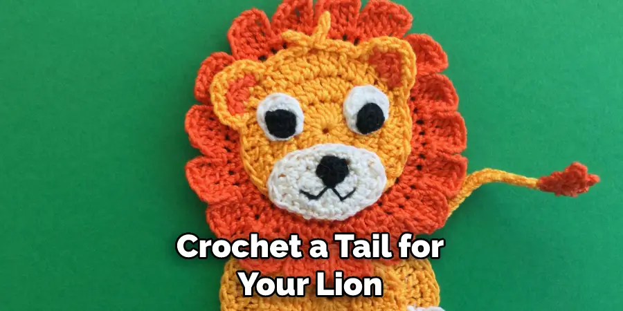 Crochet a Tail for Your Lion