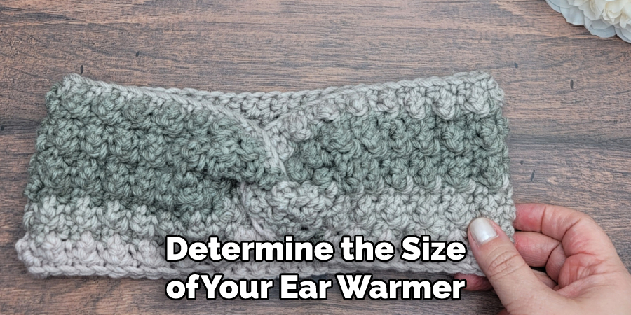 Determine the Size of Your Ear Warmer