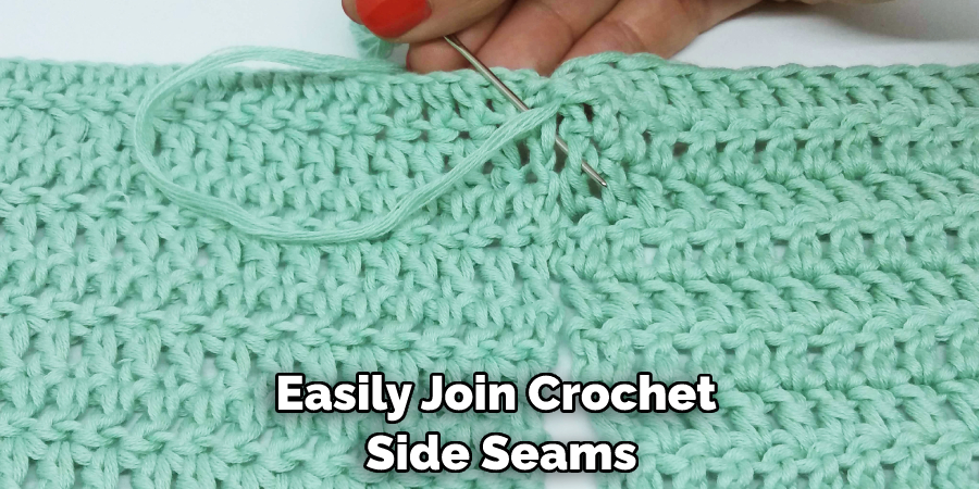 Easily Join Crochet Side Seams