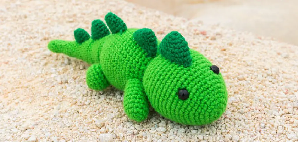 How to Make a Crochet Dinosaur