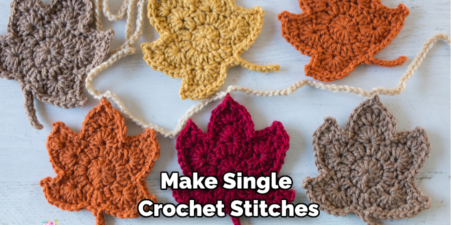 Make Single Crochet Stitches