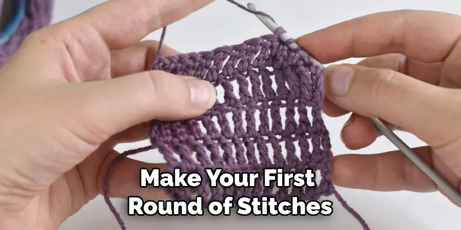 Make Your First Round of Stitches