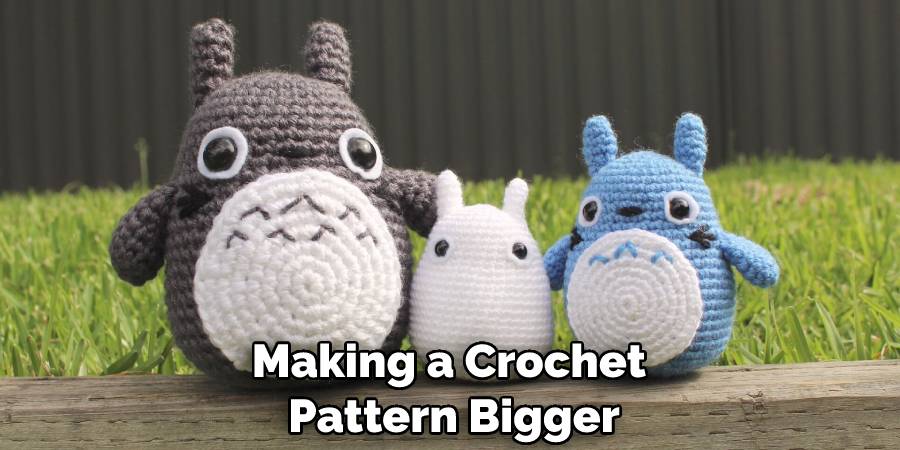 Making a Crochet Pattern Bigger