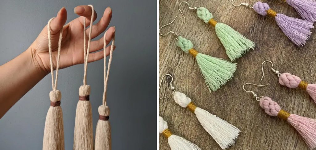 How to Make Macrame Tassels