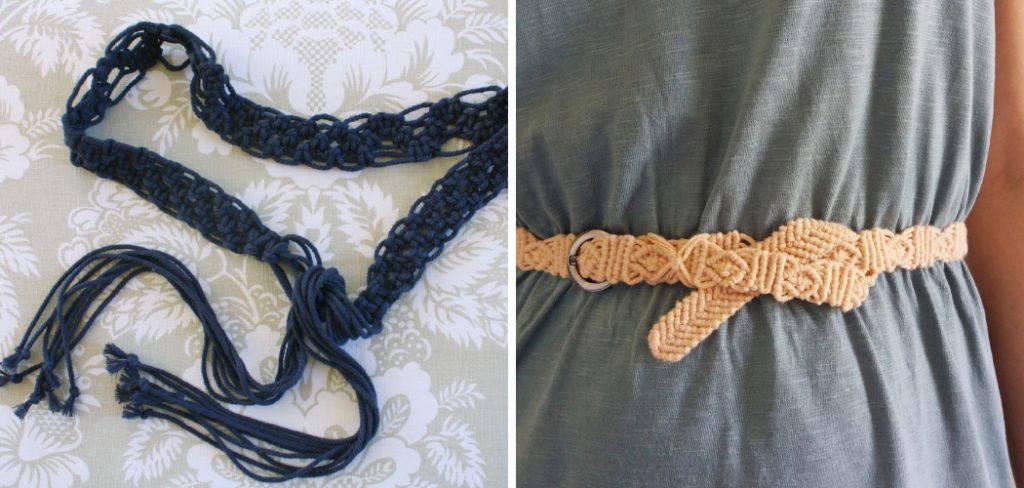 How to Make a Macrame Belt