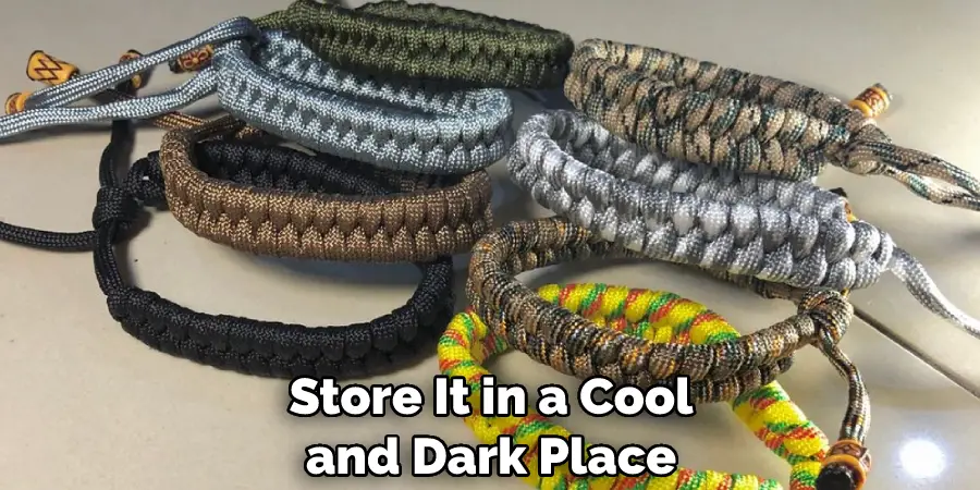 Store It in a Cool and Dark Place