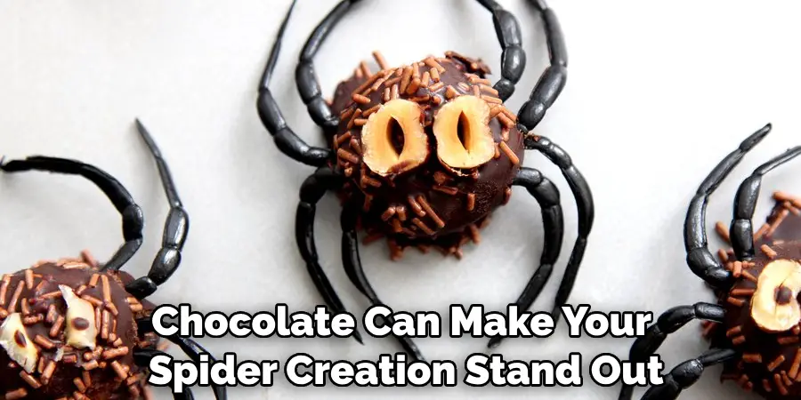 Chocolate Can Make Your Spider Creation Stand Out
