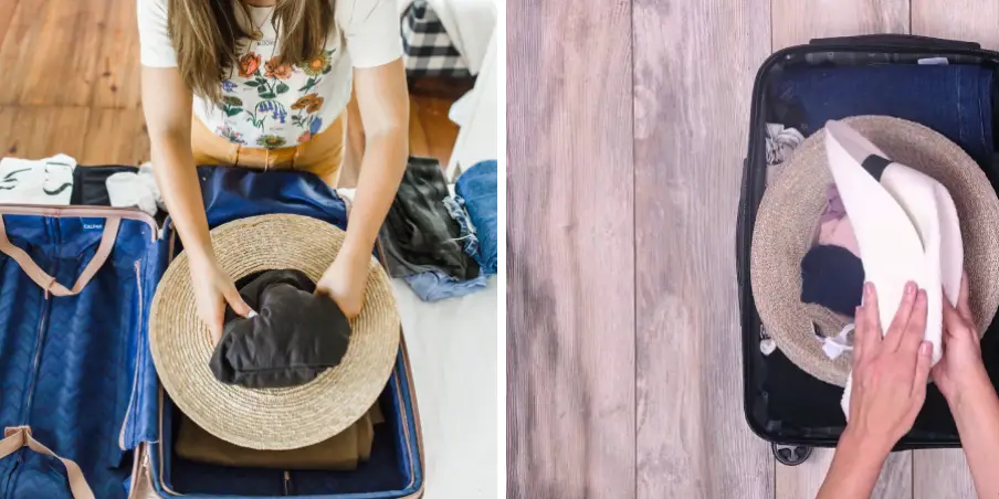 How to Pack Hats in a Suitcase