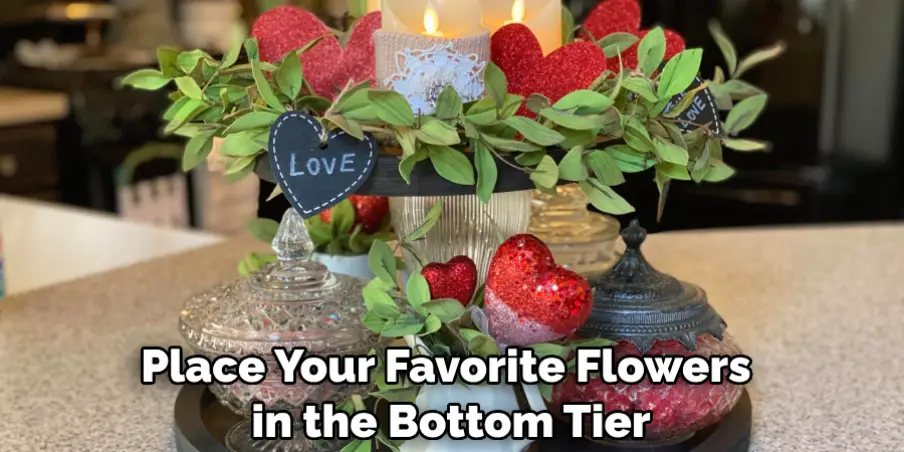Place Your Favorite Flowers in the Bottom Tier