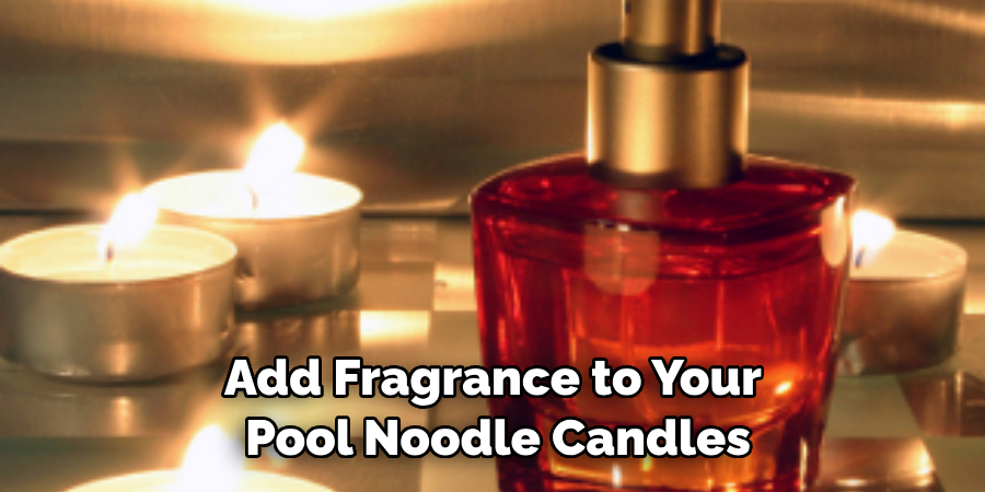 Add Fragrance to Your Pool Noodle Candles