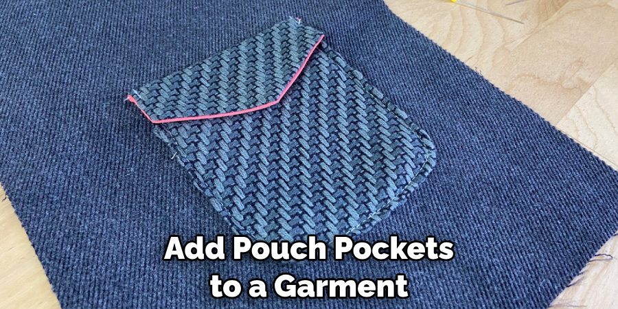 Add Pouch Pockets to a Garment