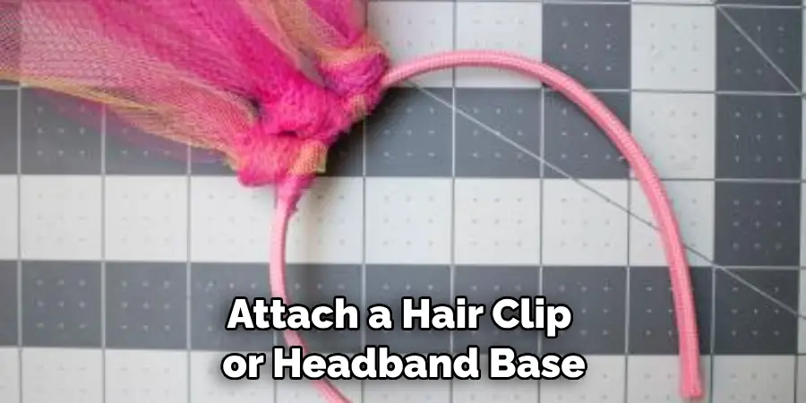 Attach a Hair Clip or Headband Base