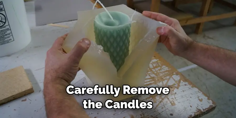 Carefully Remove the Candles