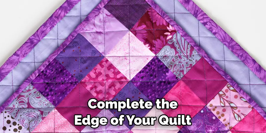 Complete the Edge of Your Quilt