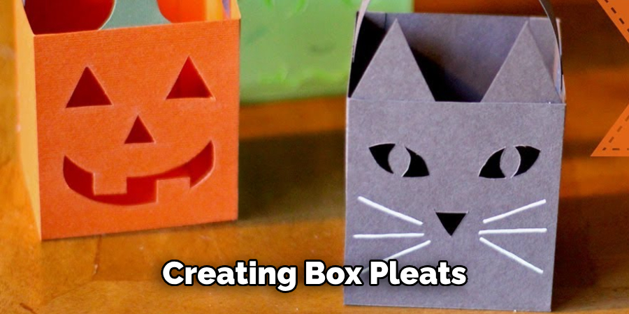 Creating Box Pleats